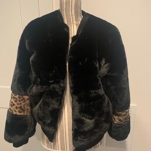 Apparis faux fur bomber jacket-NWT